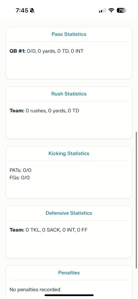 Football Stat Tracker Pro - Sports App | MWM