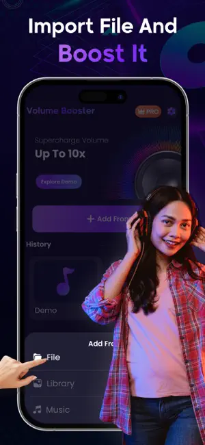 Volume Boost: Louder Sound MAX screenshot 3