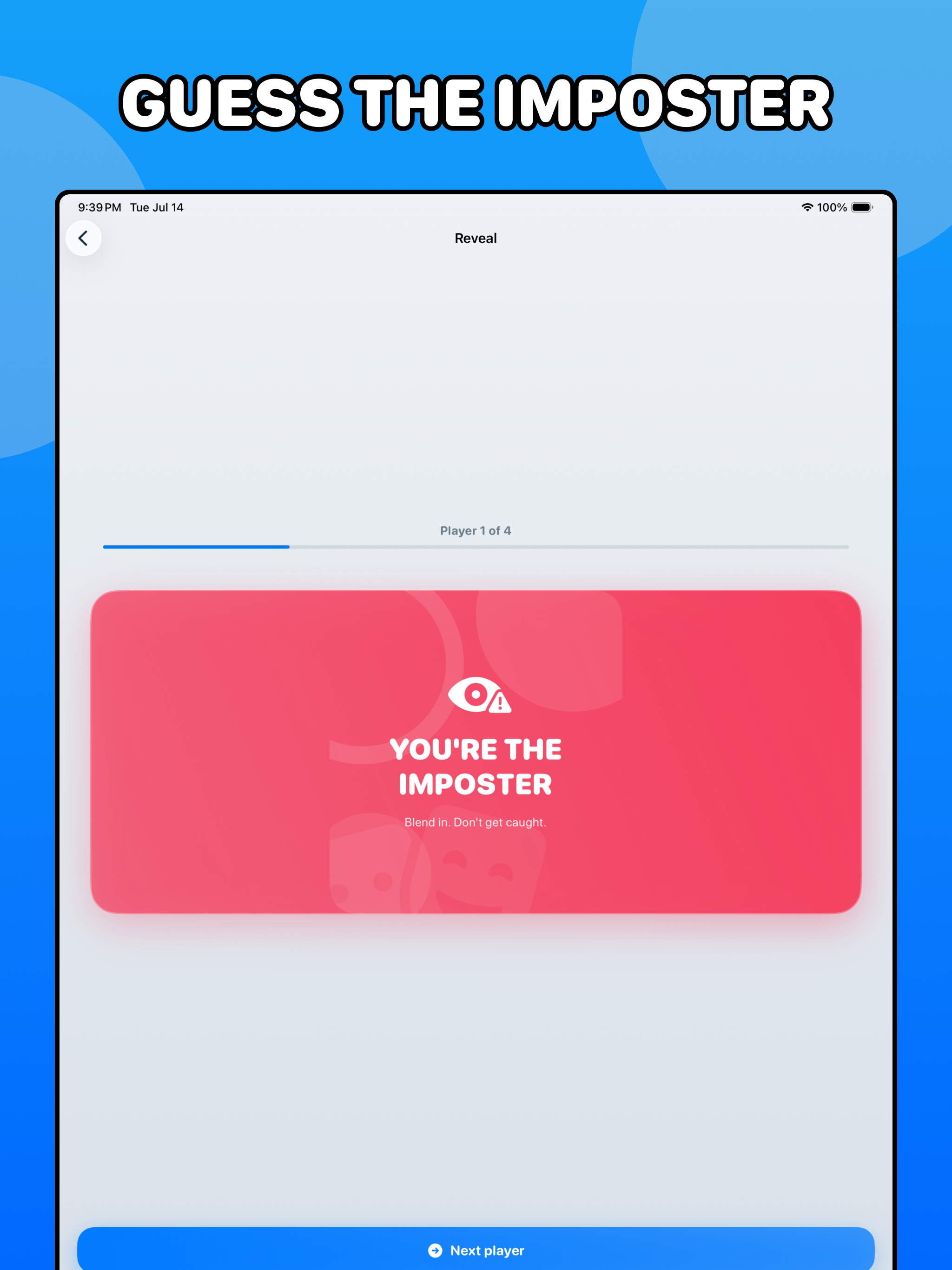 Imposter Game: Party Word Game screenshot 7