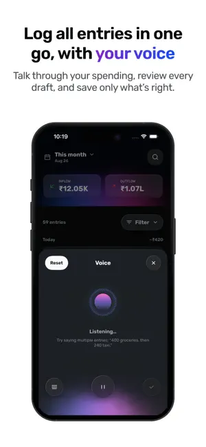 JotWell: Expense Tracker screenshot 2