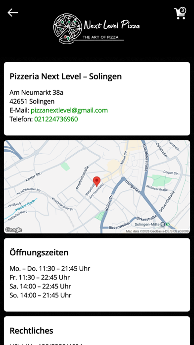 Pizzeria Next Level Solingen screenshot