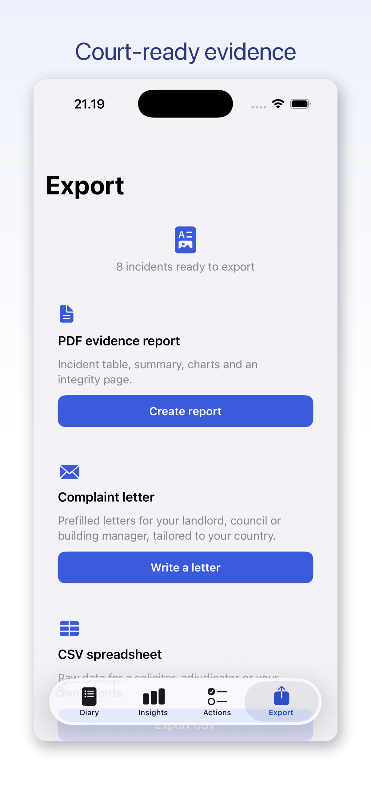 Noise Log: Neighbor Complaint screenshot 4