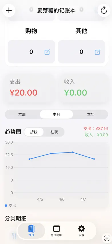 麦芽糖的记账本 screenshot 3