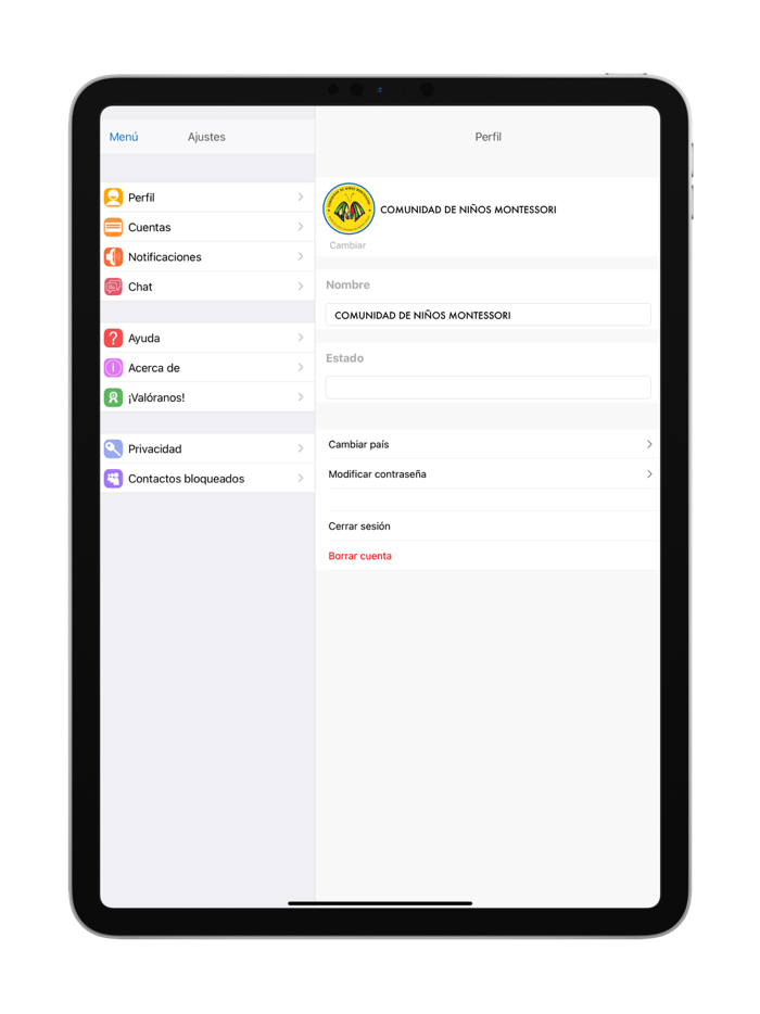 COMUNIDAD DE NIÑOS MONTESSORI