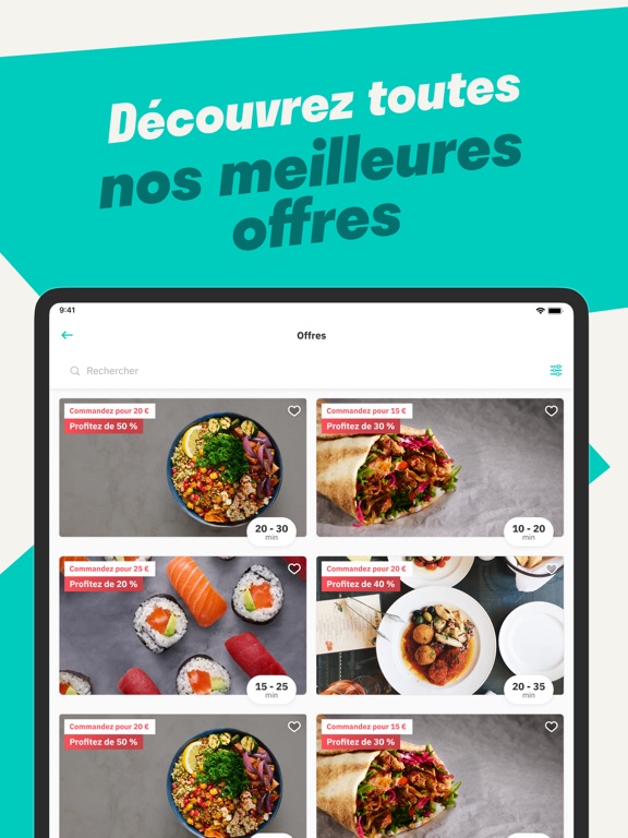 Screenshot #6 pour Deliveroo : Faites-vous livrer