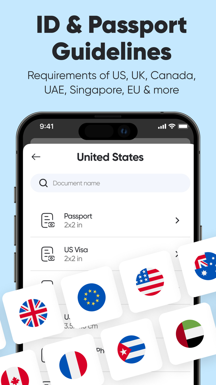 Mobile Passport Photo Maker