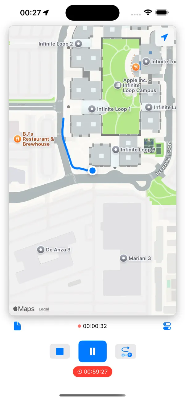 #1. yul - GPX track recorder (iOS) Von: Igor Savelev