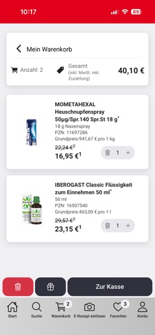 Pharmonie App screenshot