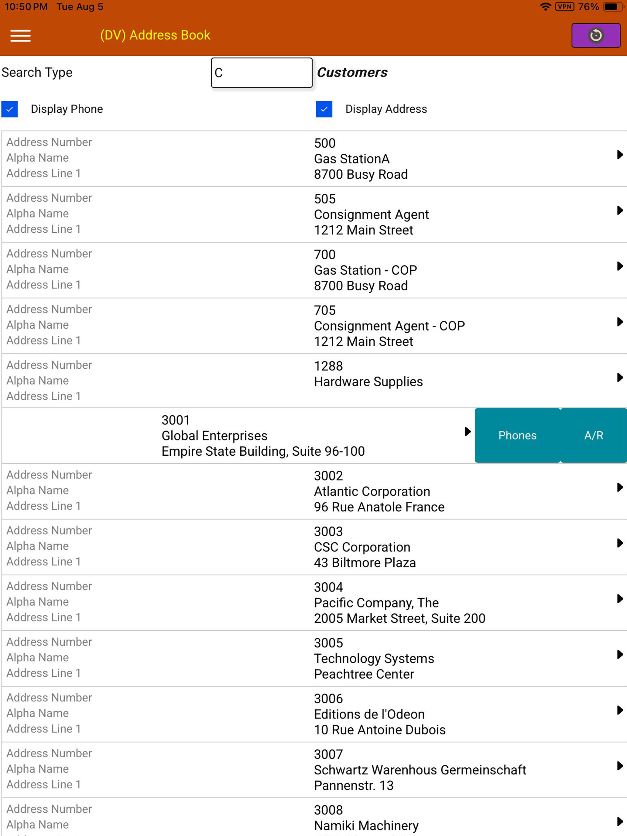 MiniMe - JDE Mobile Apps