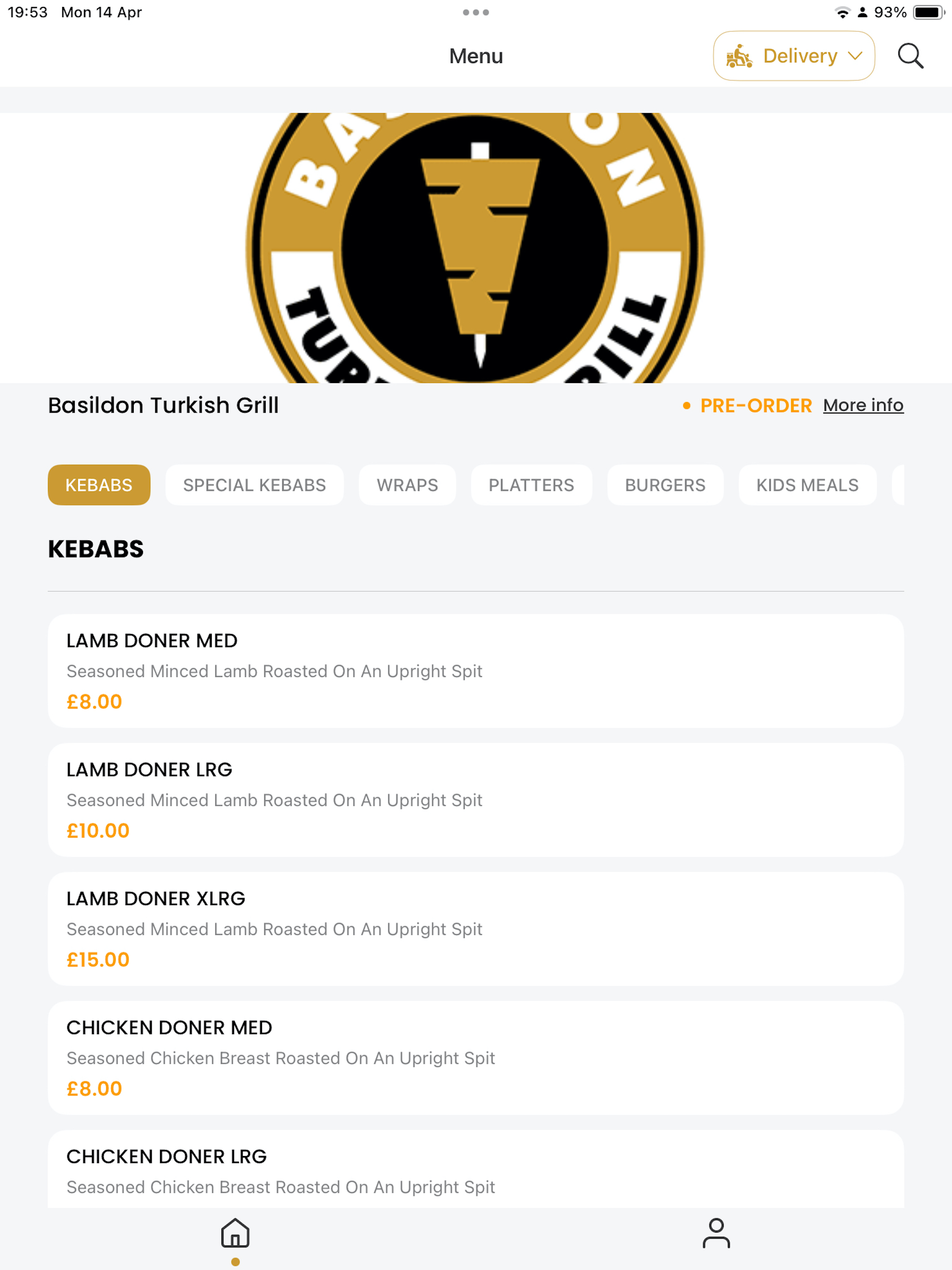 Basildon Turkish Grill