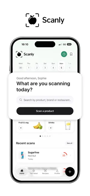 Scanly: Food Health Scanner screenshot 1