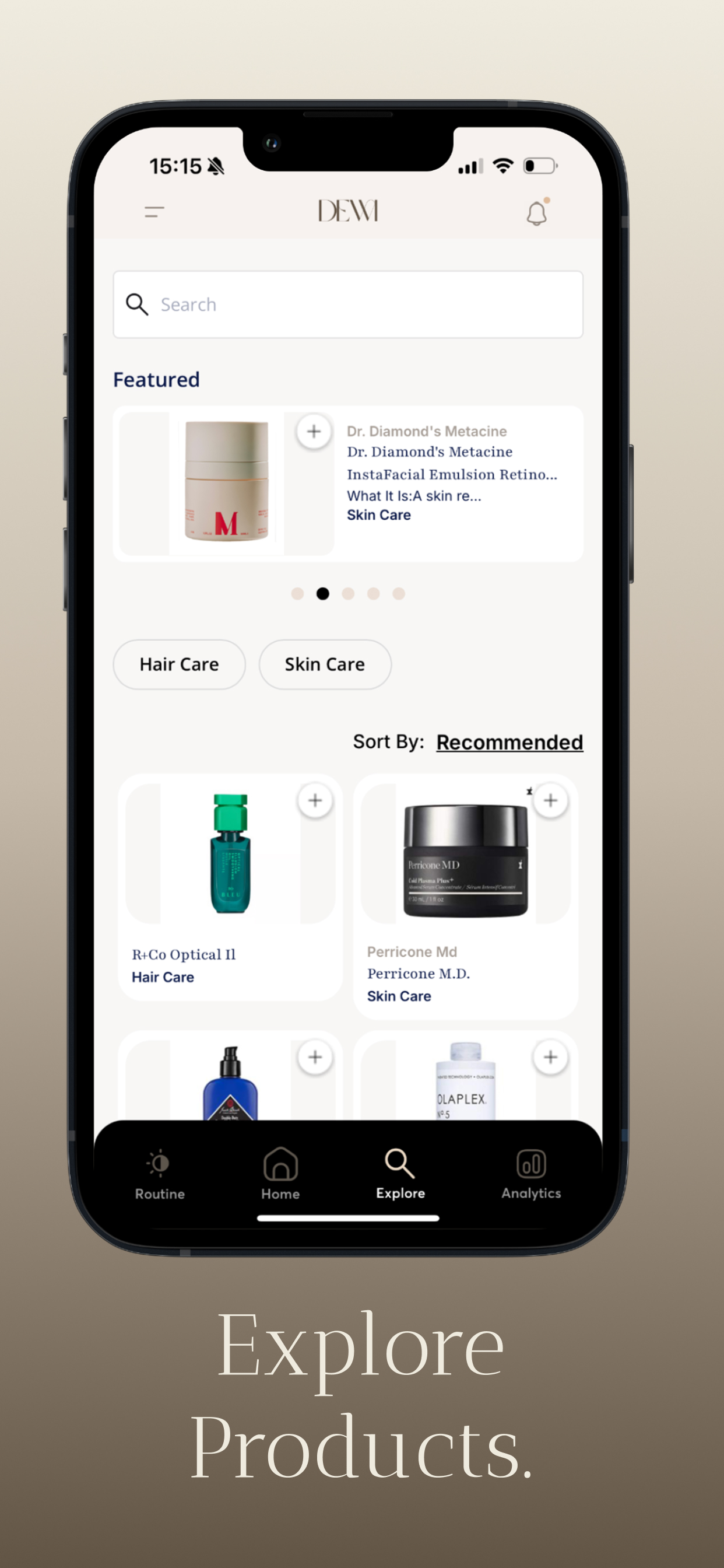 Dewi Skincare Routine Tracker