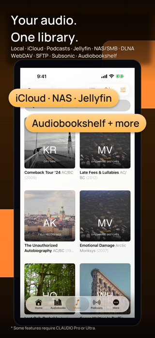 CLAUDIO: Offline Audio Player Screenshot 1 of 6