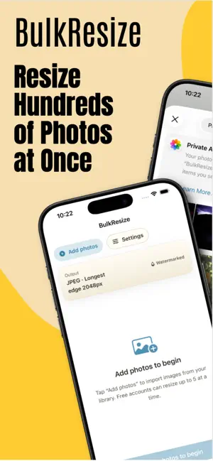 BulkResize: Photo Resizer screenshot 1
