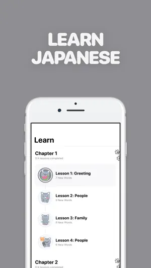 Learn Japanese - LingoCat screenshot 1