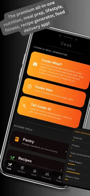 Cookn AI: Meal Plan Creator screenshot 1
