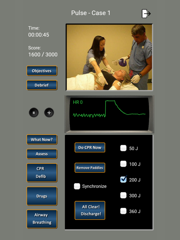 ECG and ACLS Tutor iPad screenshot 6 - Medical app