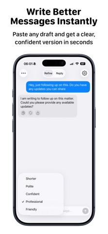 Polish – AI Text Reply Screenshot 1 of 5