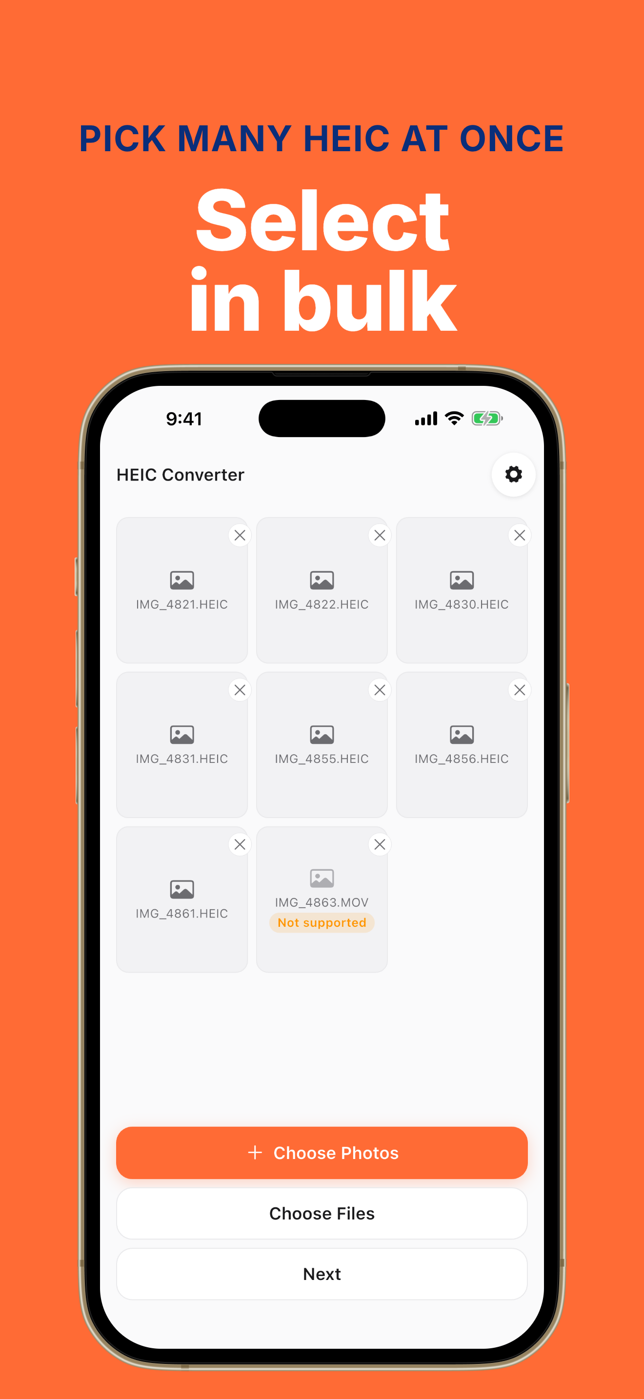 HEIC Converter: to JPG PNG screenshot 2