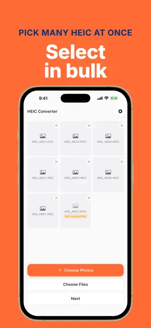 HEIC Converter: to JPG PNG screenshot 2