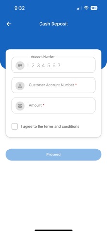 MobileCash iPhone screenshot