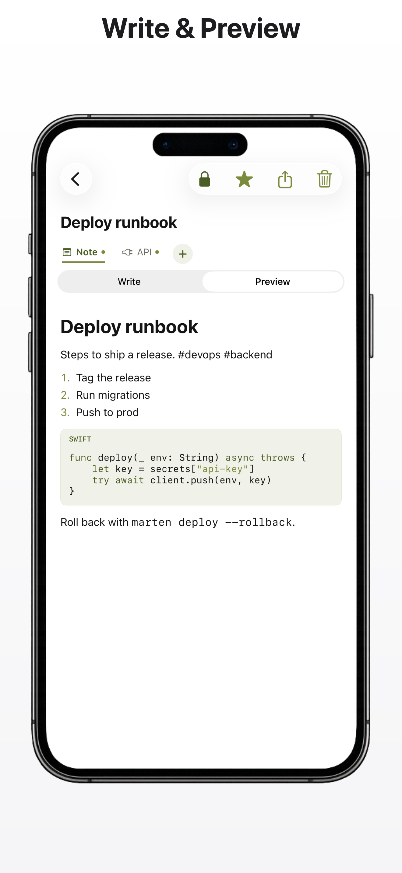 Marten: Markdown Code Notes screenshot 4
