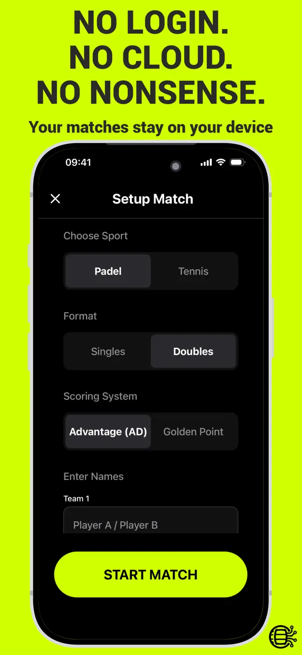 Screenshot #3 pour ScoreTap: Padel & Tennis
