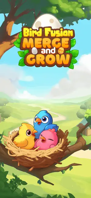 Bird Fusion: Merge and Grow screenshot 1