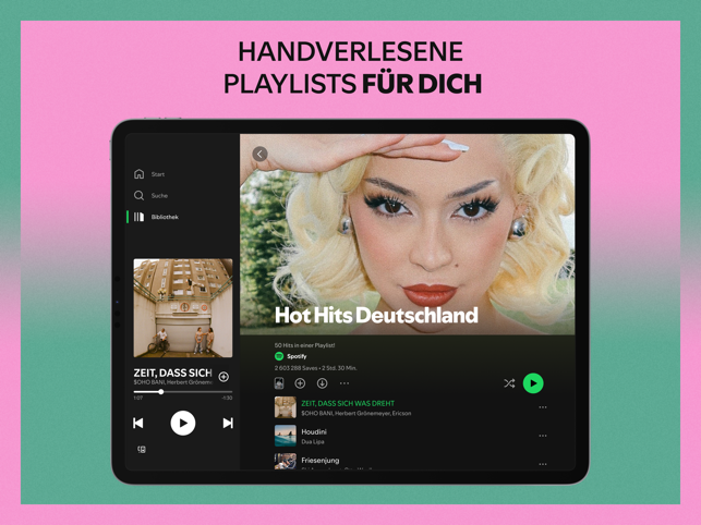 ‎Spotify Musik und Podcasts Screenshot