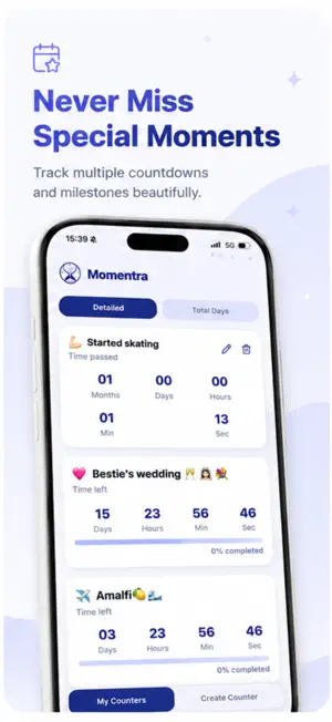Momentra Time Counter screenshot 4