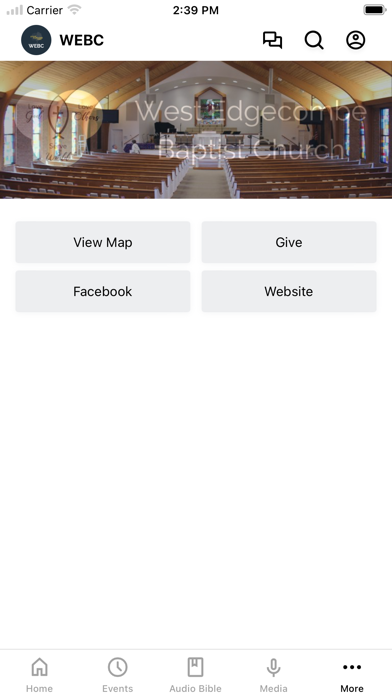 West Edgecombe Baptist Church iPhone screenshot 4 - Lifestyle app