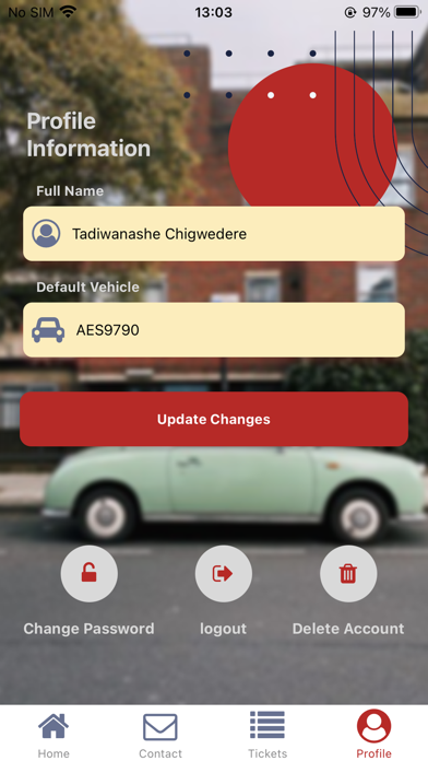 City Parking Assist Screenshot