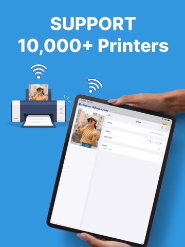 Smart Printer : Scanner App iPad screenshot