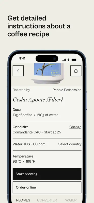 beean: brew your coffee right screenshot 6 of 9