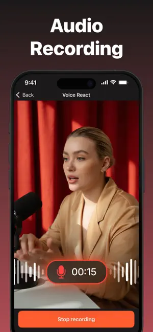 FaceCam - Camera Recorder screenshot 4