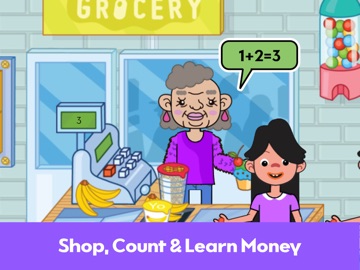 Shopping Store Games for Kids iPad screenshot