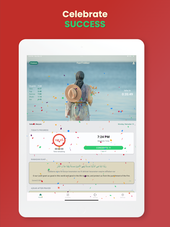 FastTrekker: Ramadan & Prayer iPad screenshot 4 - Reference app