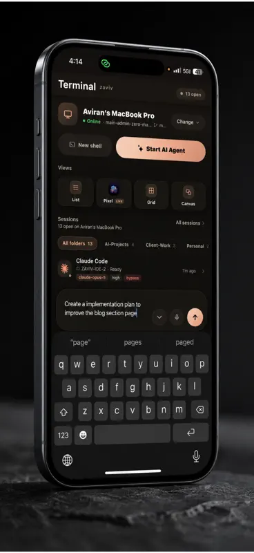 Zaviv – AI Coding Agents screenshot 8 of 10