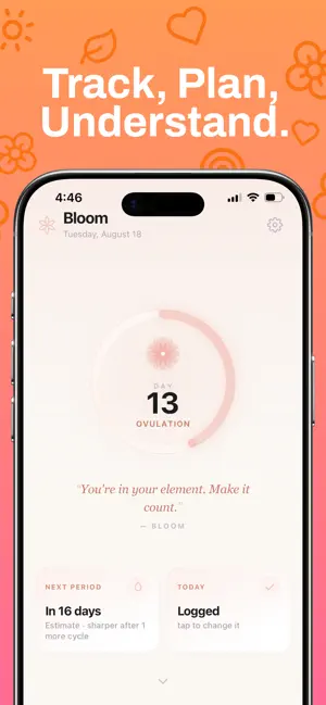 Bloom: Cycle & Hormone Care screenshot 1