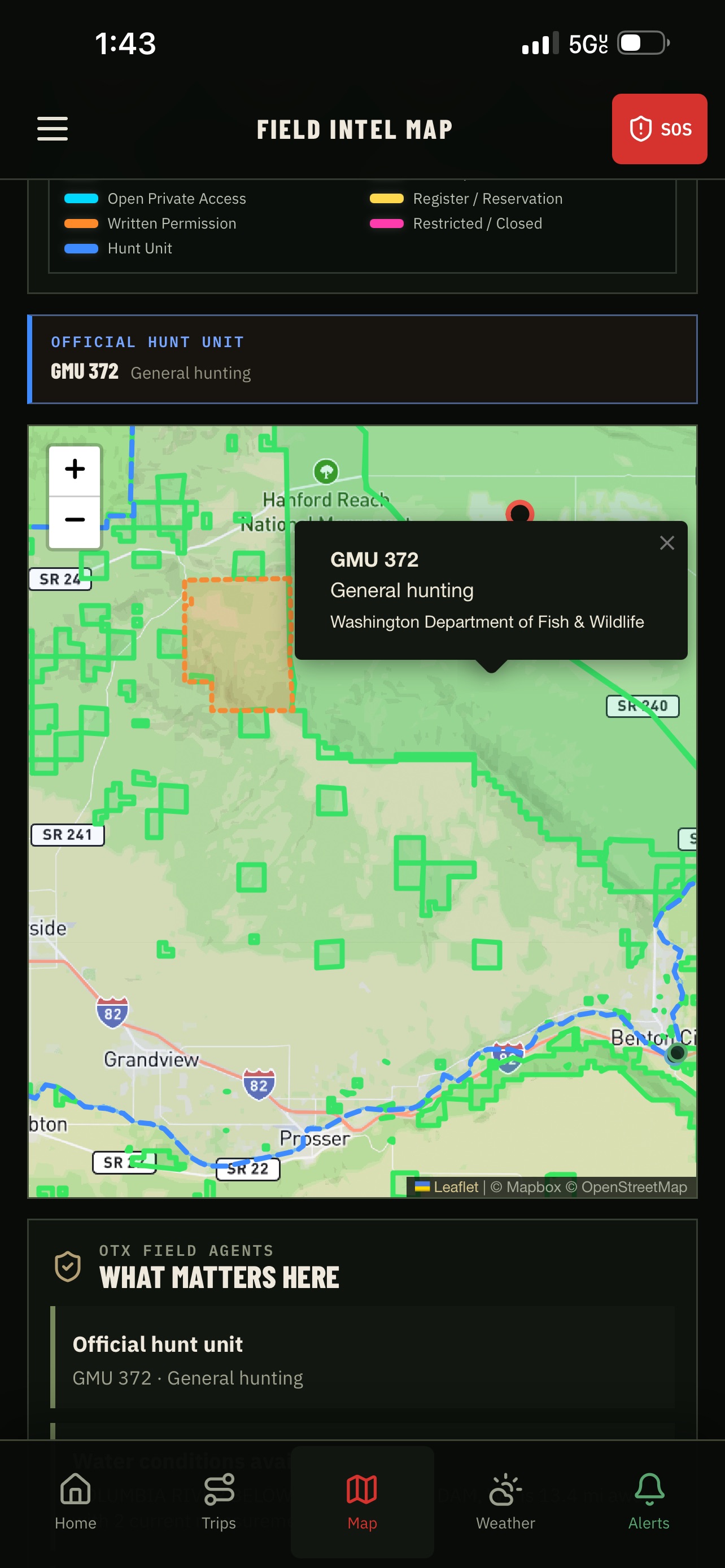 Screenshot 1 of OutdoorTacticalX