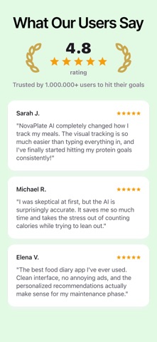 AI Calorie Tracker — NovaPlate Screenshot 5 of 5