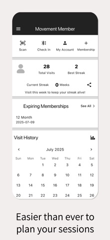 Movement Member screenshot