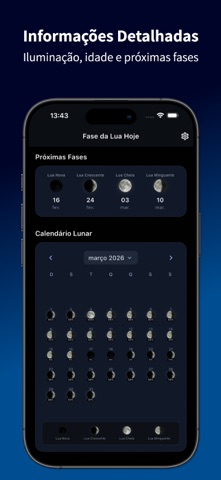 Fase da Lua Hoje iPhone screenshot 4
