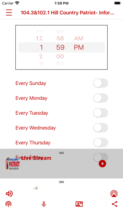 App screenshot