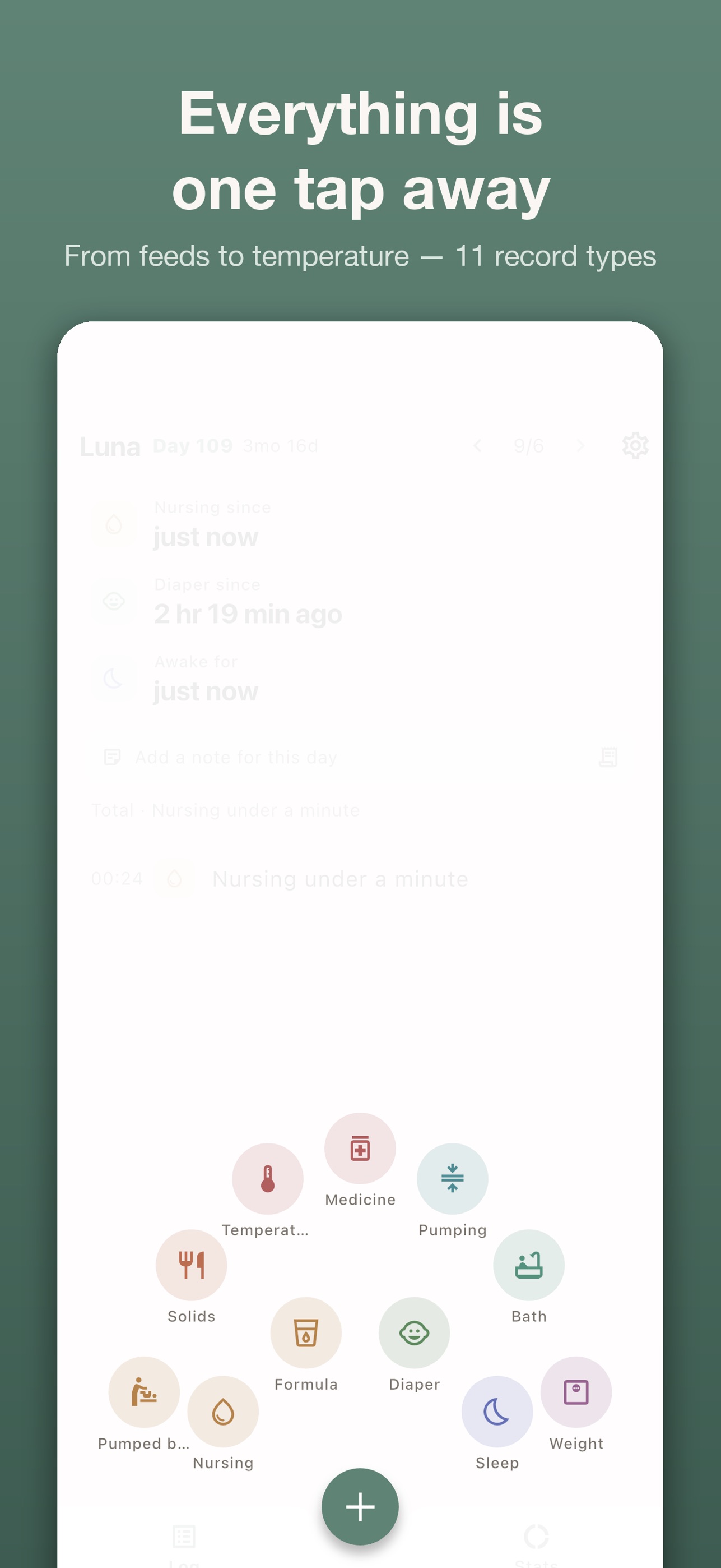 Screenshot 3 of Cocozam — Baby Tracker