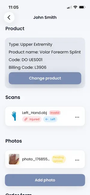 Feetneeds Scan screenshot 2