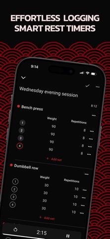FIREFUL: Workout Log & Tracker Screenshot 8 of 10