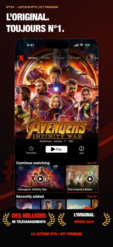 IPTVX screenshot 1 of 10