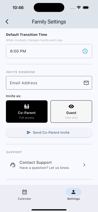 Child Custody Calendar screenshot 5