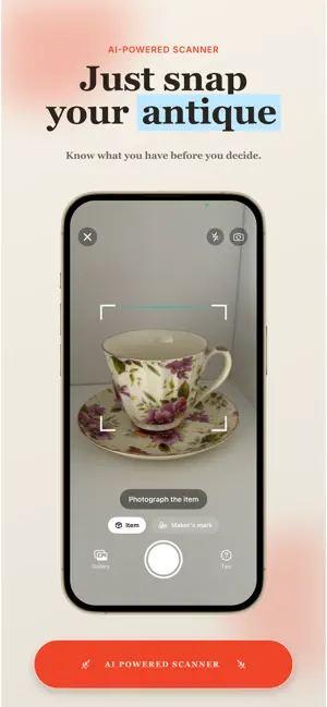 Antique Identifier: CurioMark screenshot 1